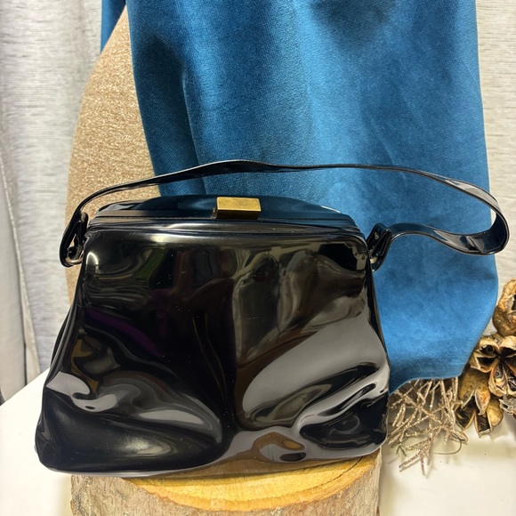 Lennox Bag Handbags - Vintage “ Lennox Bag” mid century patent leather purse.